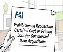 Prohibition on Requesting Certified Cost or Pricing Data for Commercial Item Acquisitions Prohibition on Requesting Certified Cost or Pricing Data for Commercial Item Acquisitions