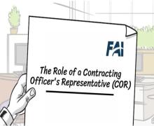 The Role of a Contracting Officer's Representative (COR) The Role of a Contracting Officer's Representative (COR)
